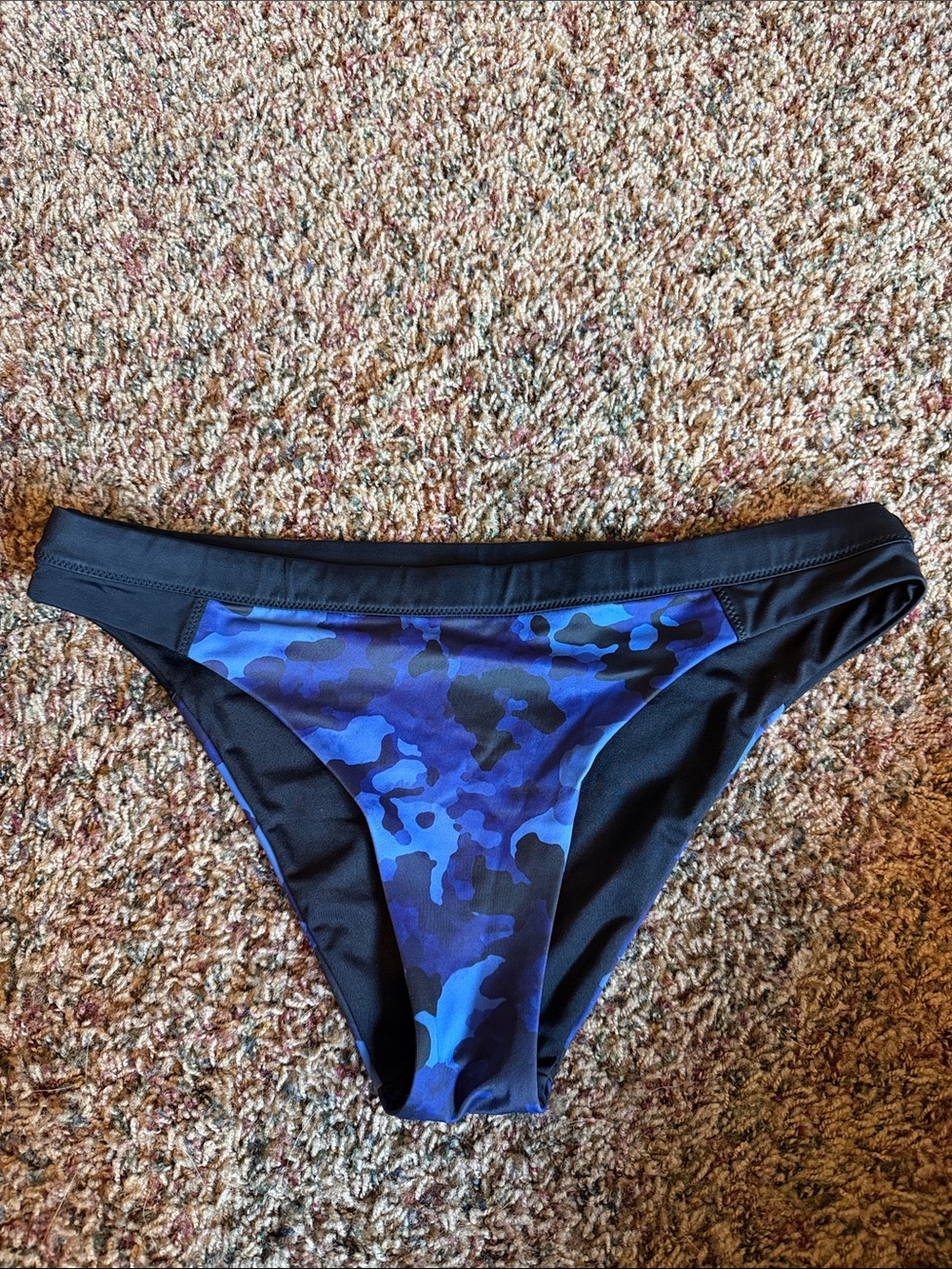 Athleta Blue Camo Bikini Bottoms